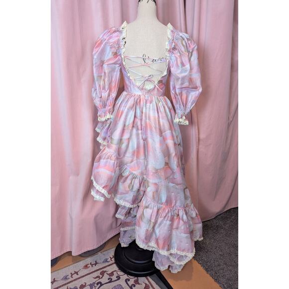 Selkie Sugar Mushroom Tree Hugger Dress Pink Size XS - Picture 14 of 16